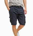 Kit 4 Bermudas Cargo Masculina Casual - Cores Mistas
